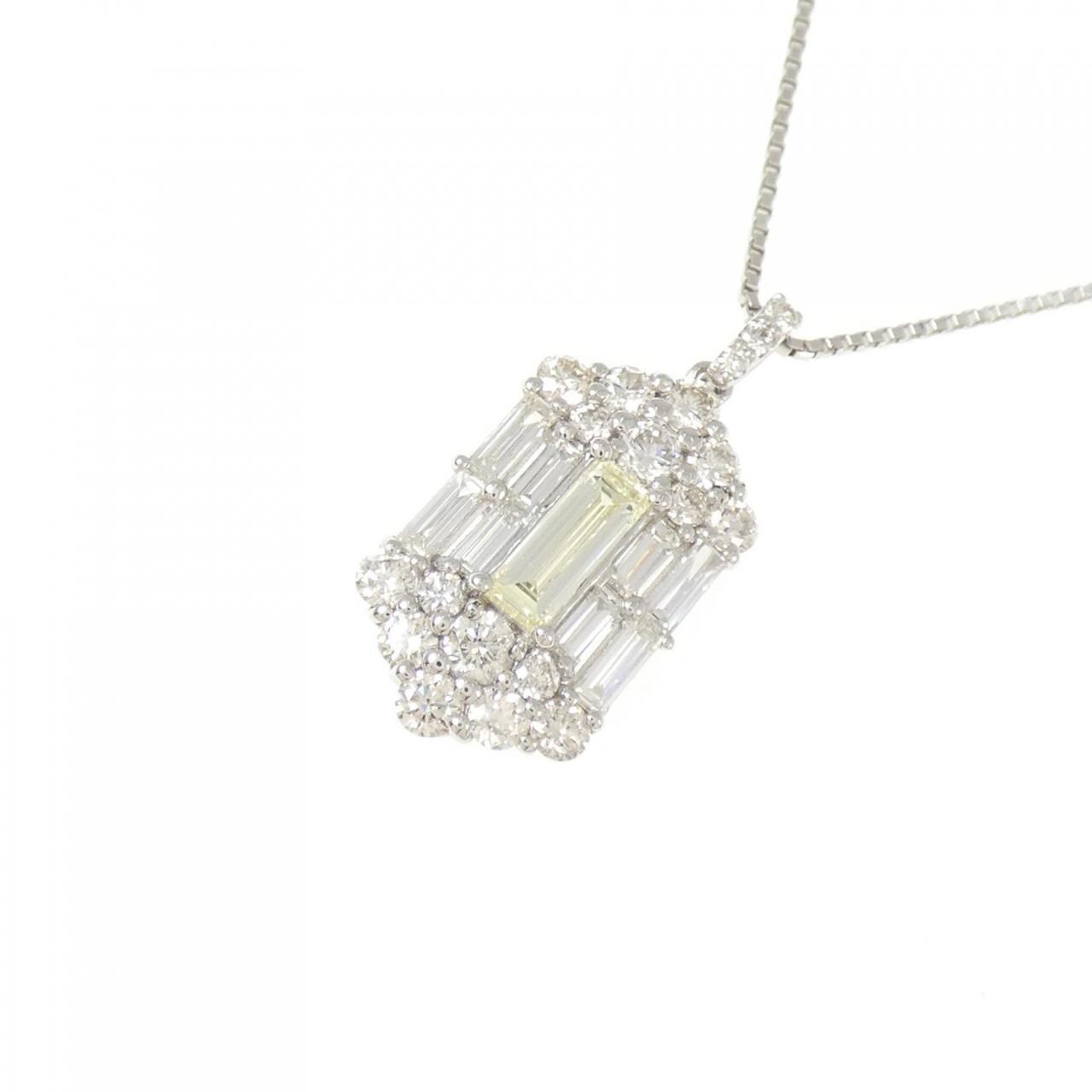 PT900/PT850 Diamond Necklace 0.30CT