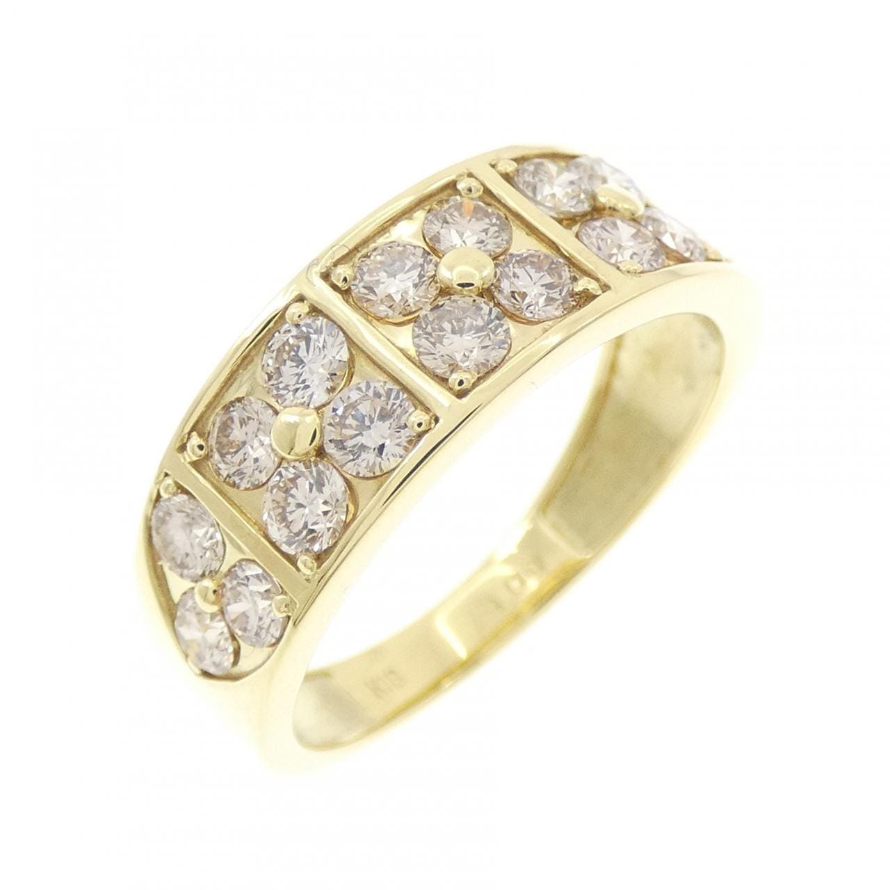 K18YG ダイヤモンド リング 1.00CT