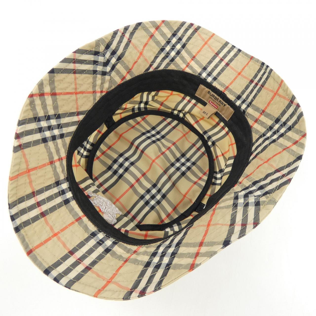 シュプリーム SUPREME BURBERRY ハット