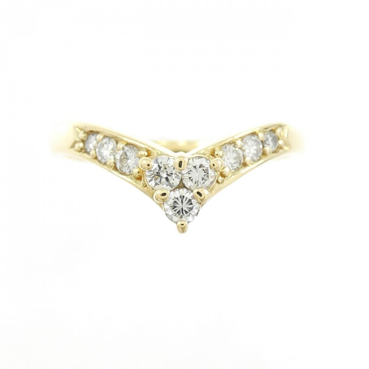 K18YG ダイヤモンド リング 0.20CT