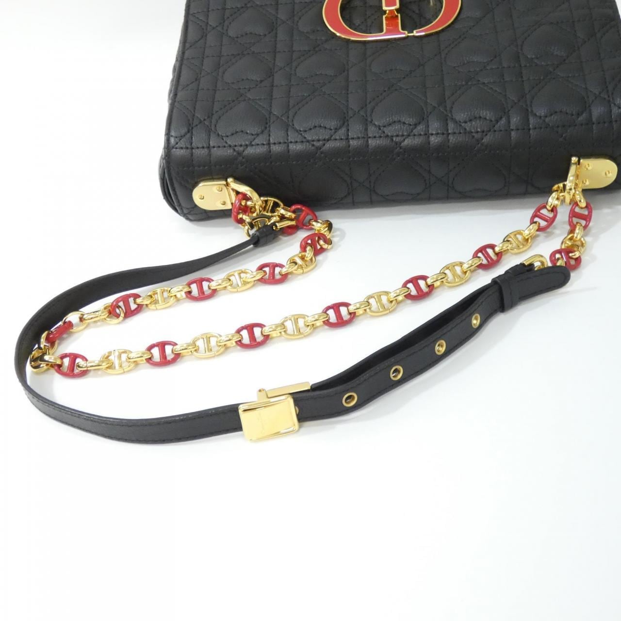 クリスチャンディオール DIORAMOUR ディオール カロ ミディアム ショルダーバッグ