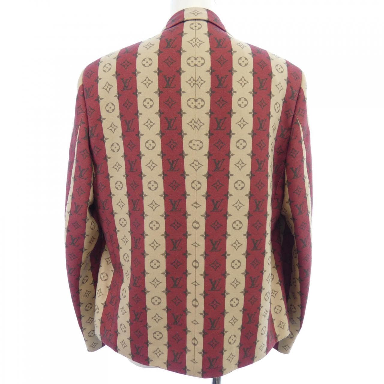 ルイヴィトン LOUIS VUITTON モノグラムトランクストライプ 日本限定 HMJ02EI94 NIGO ジャケット