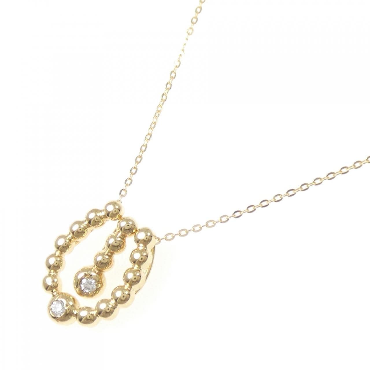 K18YG ダイヤモンド ネックレス