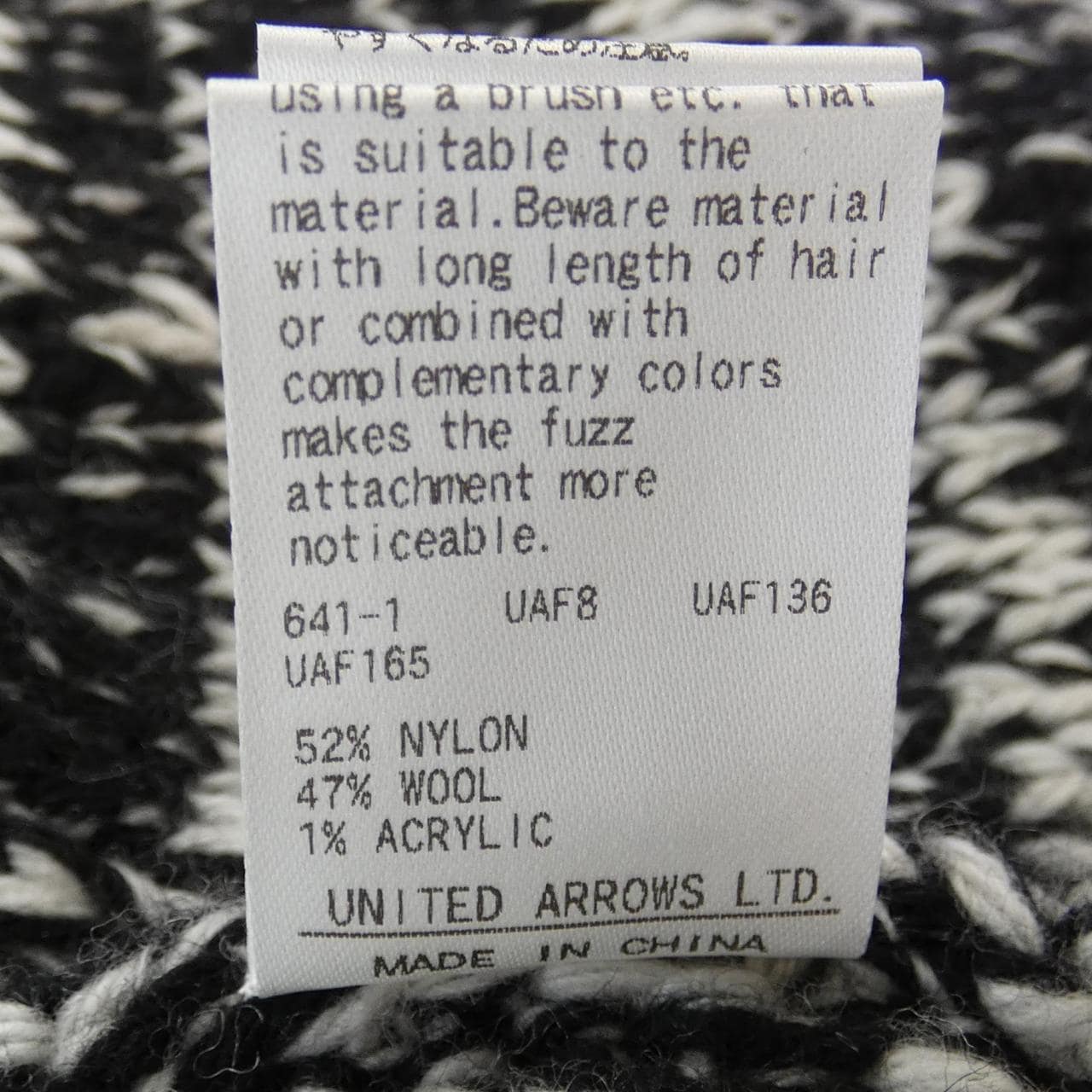ビューティーアンドユース BEAUTY&YOUTH(U.A) ニット