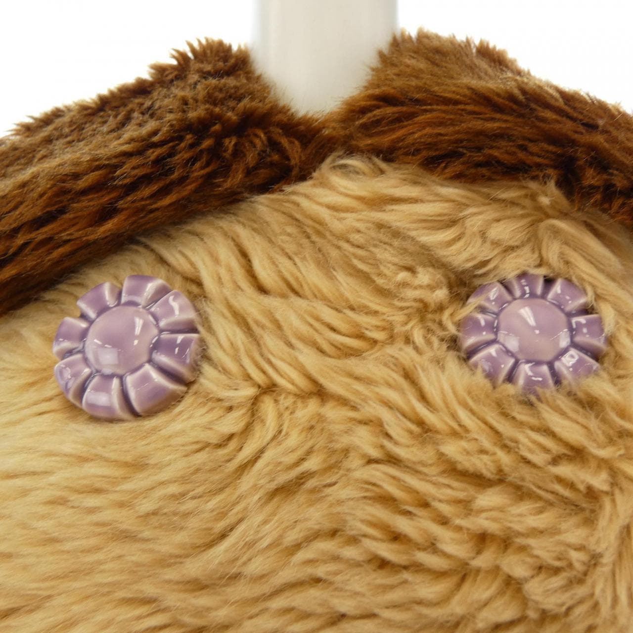 MIU MIU Miu faux fur coat MS1411 1PS2