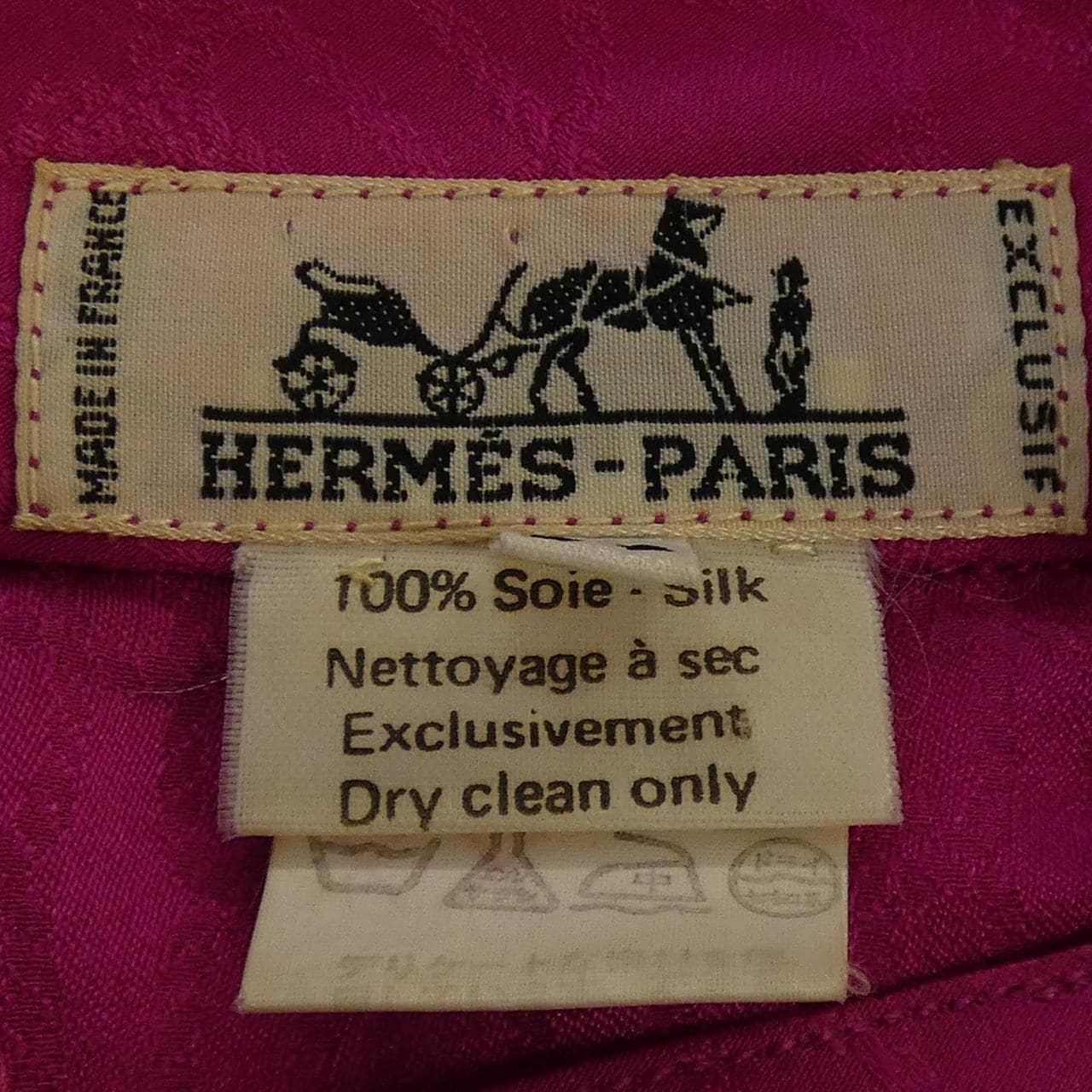 【ヴィンテージ】エルメス HERMES シャツ