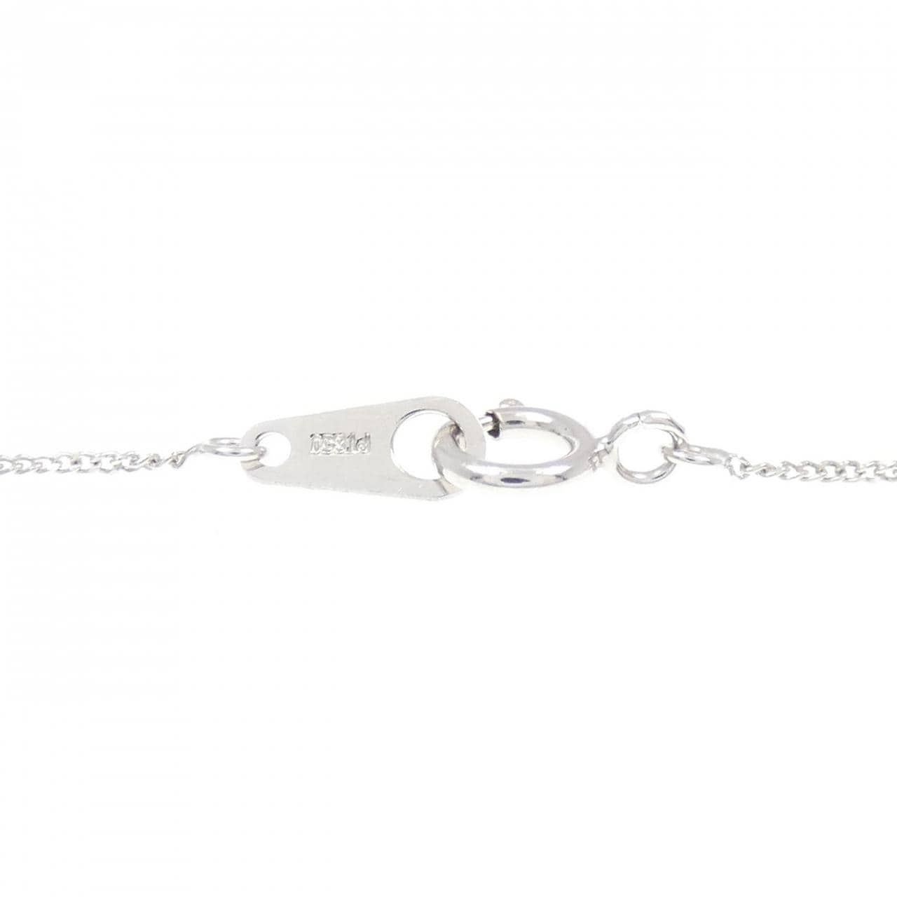 PT900/PT850 クロス ダイヤモンド ネックレス 0.20CT