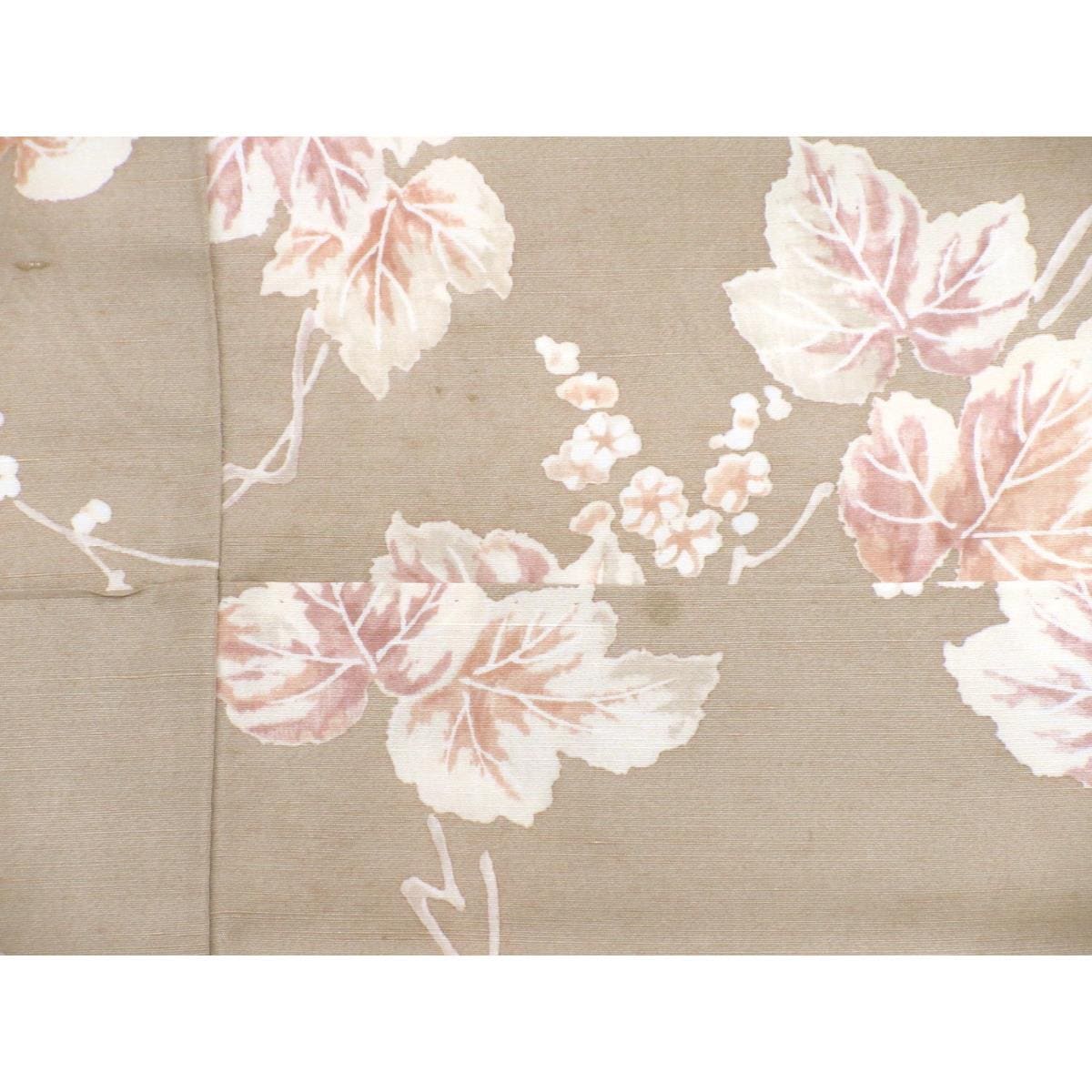 小紋　染紬　身幅Ｌ寸