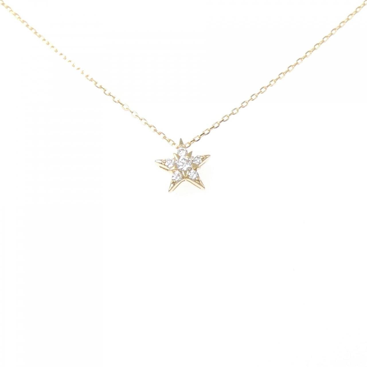 スタージュエリー スターオブスターズ ネックレス 0.06CT