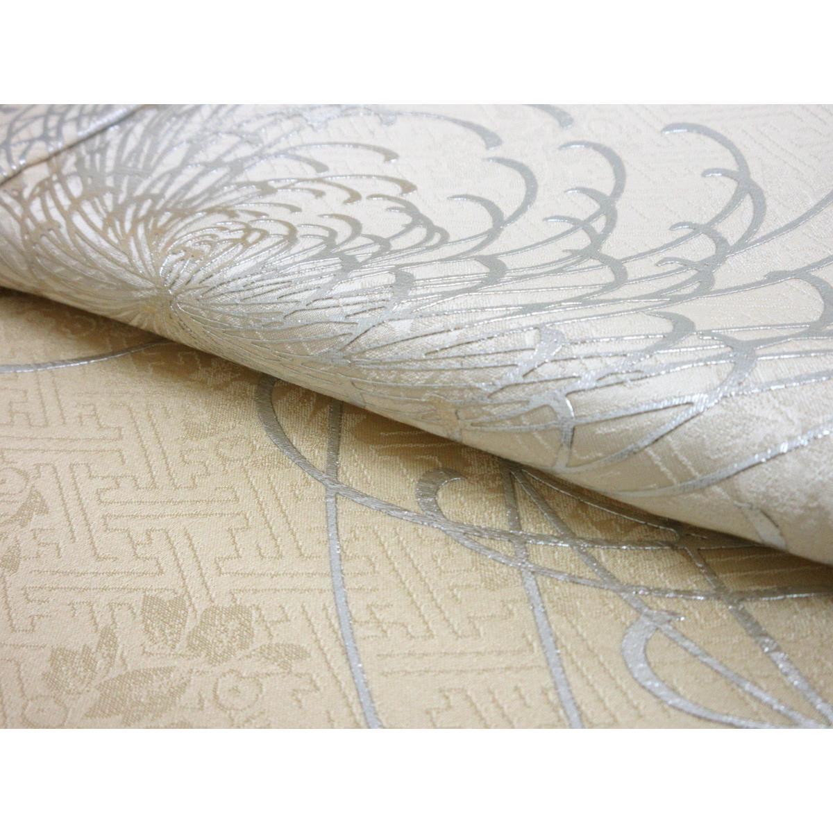 【未使用品】訪問着 銀彩加工 ボカシ染