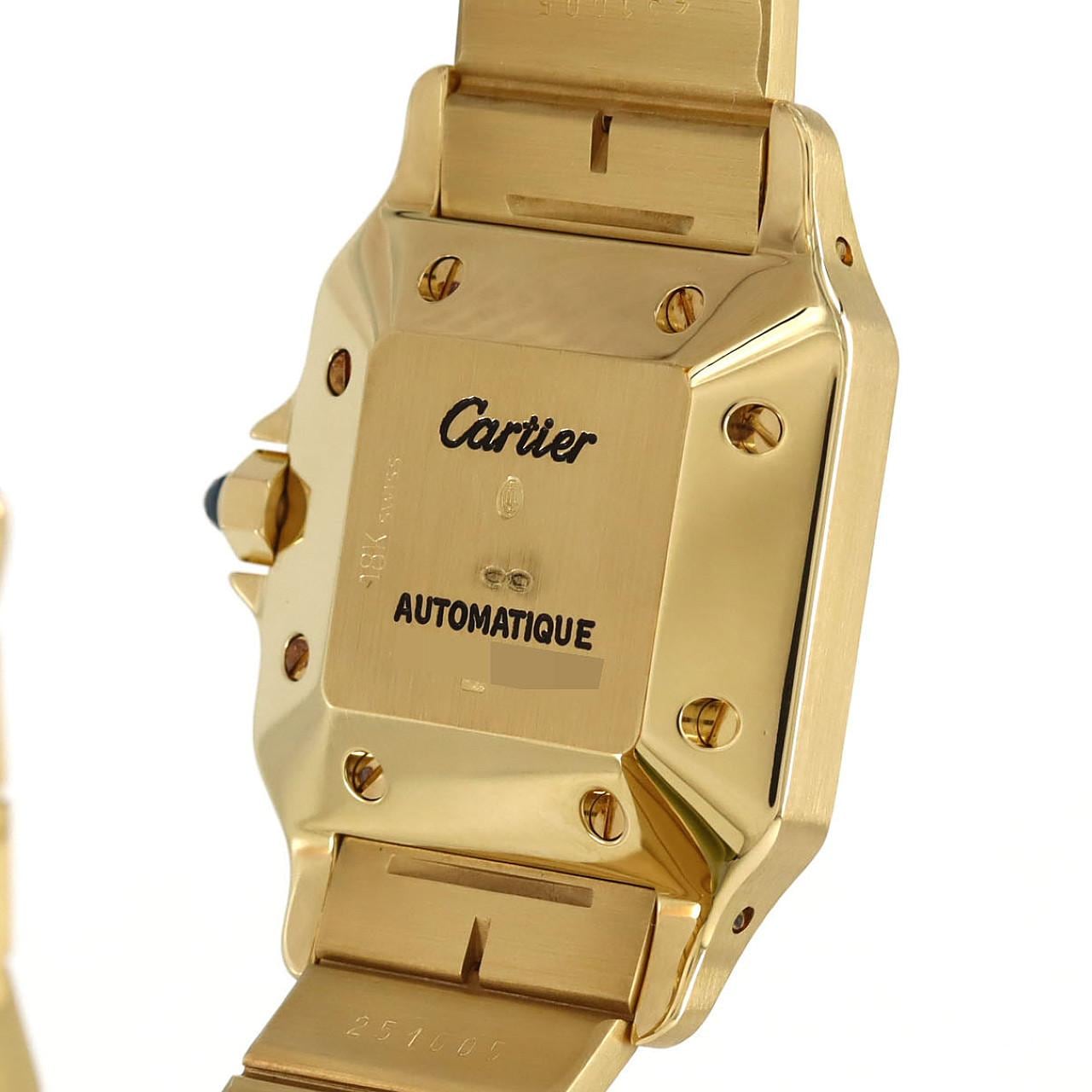 カルティエ サントスカレ LM YG9 82746788 YG 自動巻