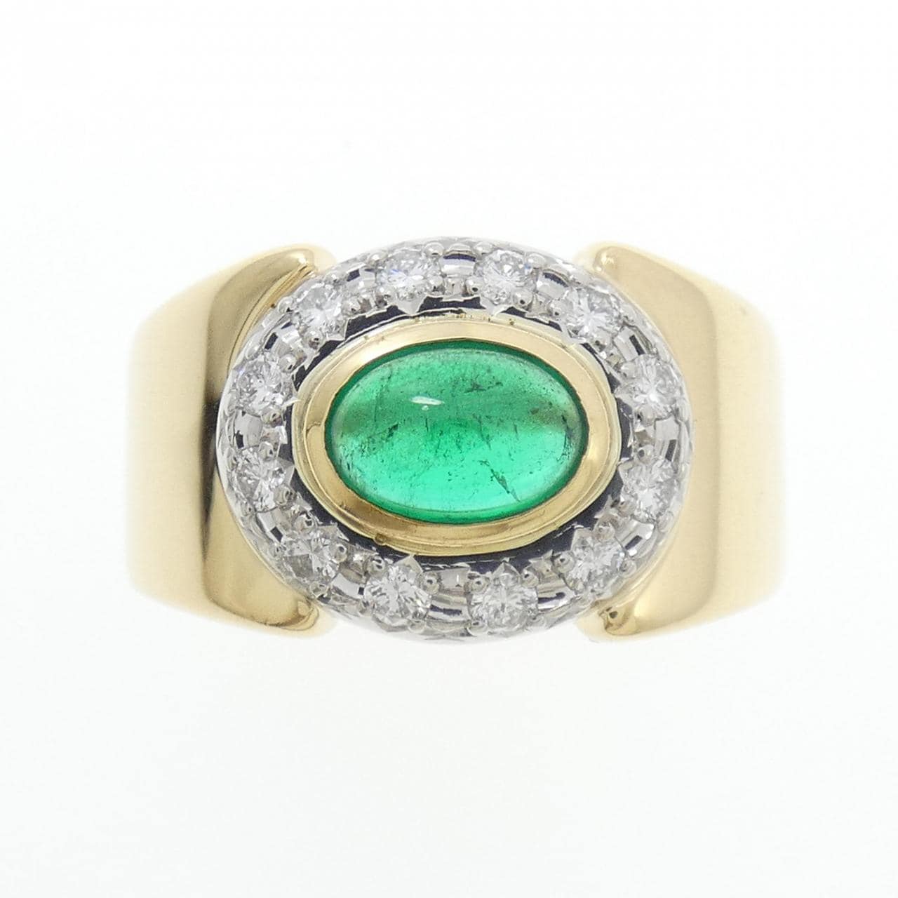 タサキ エメラルド リング 0.74CT