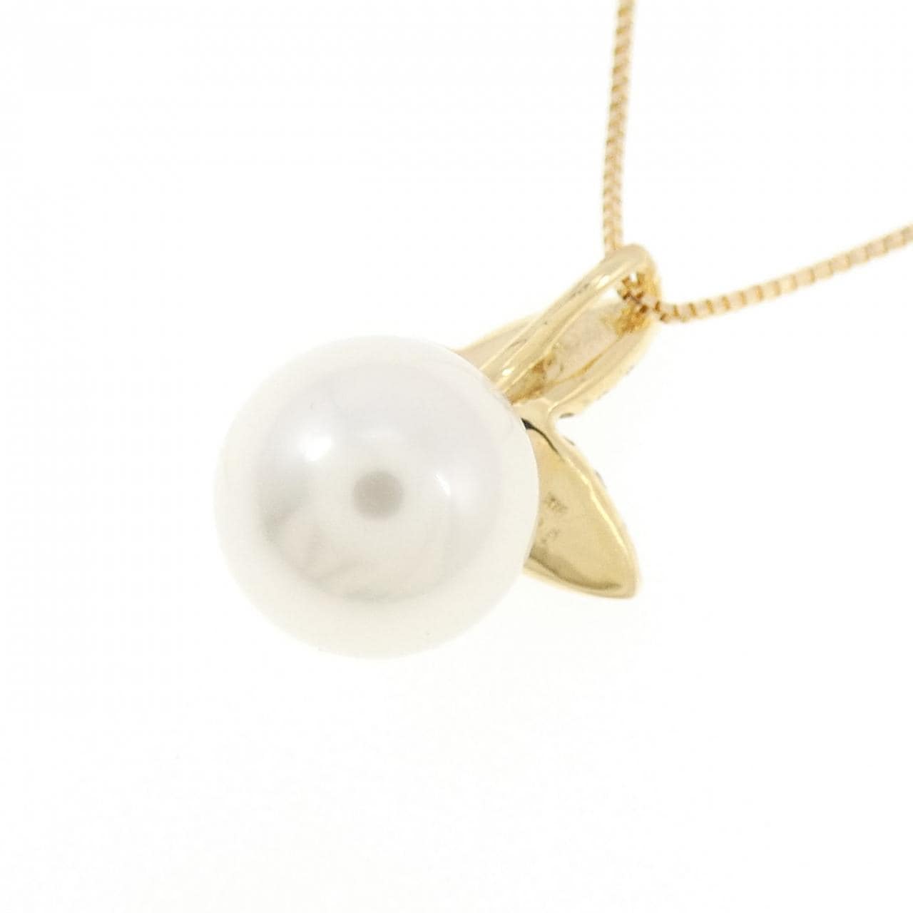 K18YG アコヤパール ネックレス 7.9mm