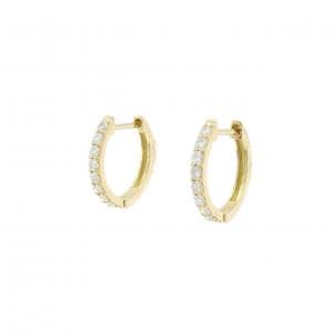 【リメイク】K18YG ダイヤモンド ピアス 0.20CT