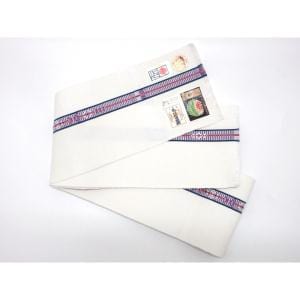 【新品】半幅帯　読谷山ミンサー