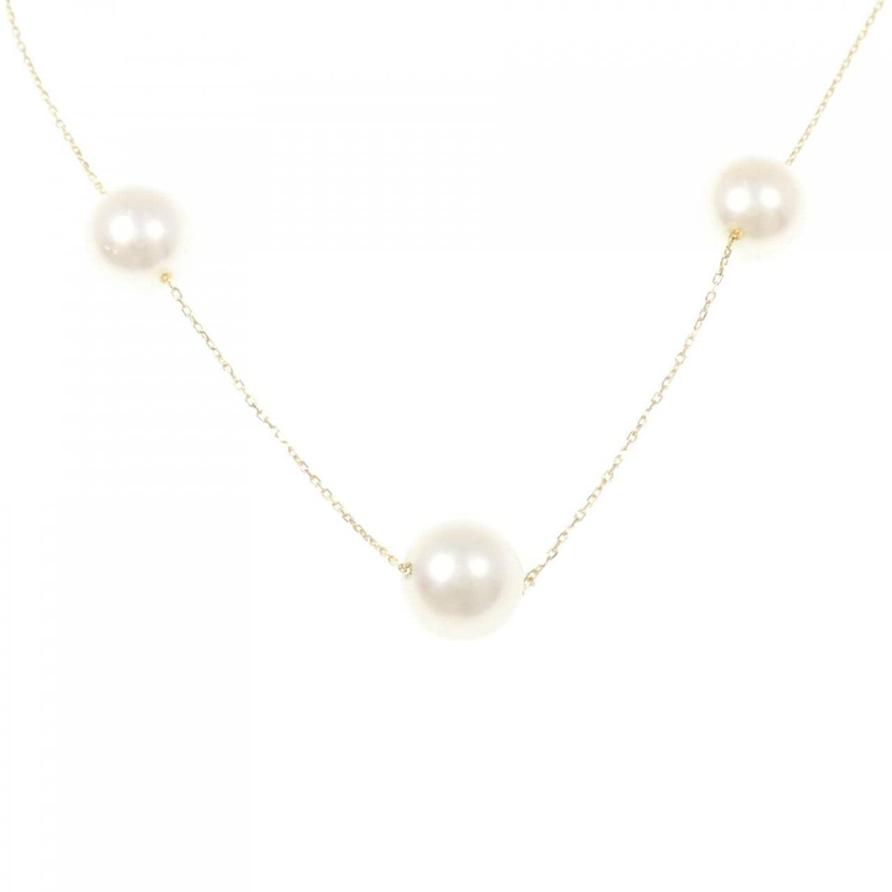 K18YG アコヤパール ネックレス