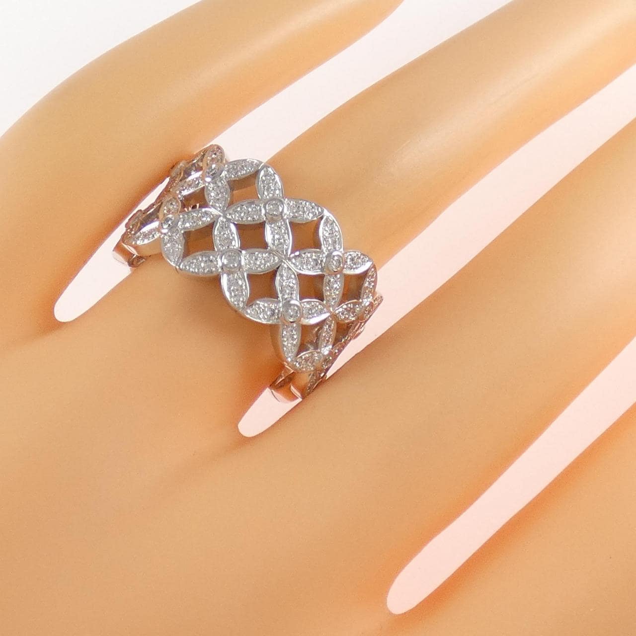 ルイヴィトン アノーダブルクラッカント リング