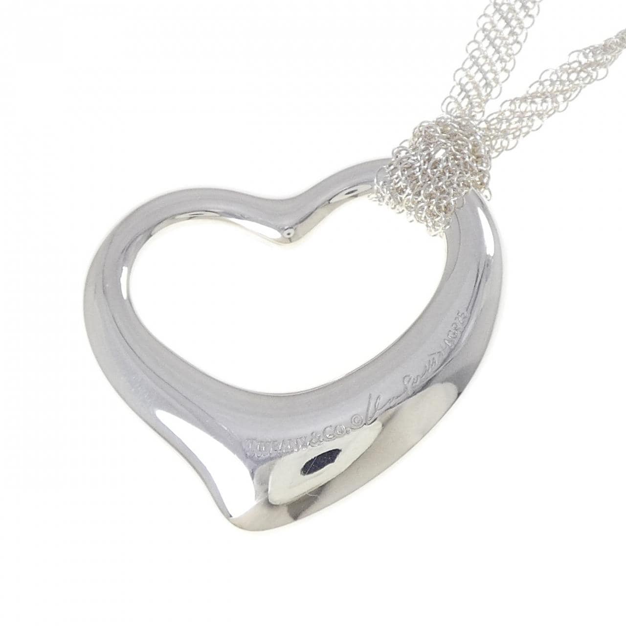 ティファニー オープンハート ネックレス