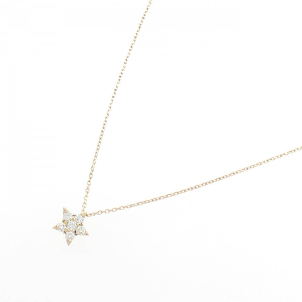 スタージュエリー ダイヤモンド ネックレス 0.15CT