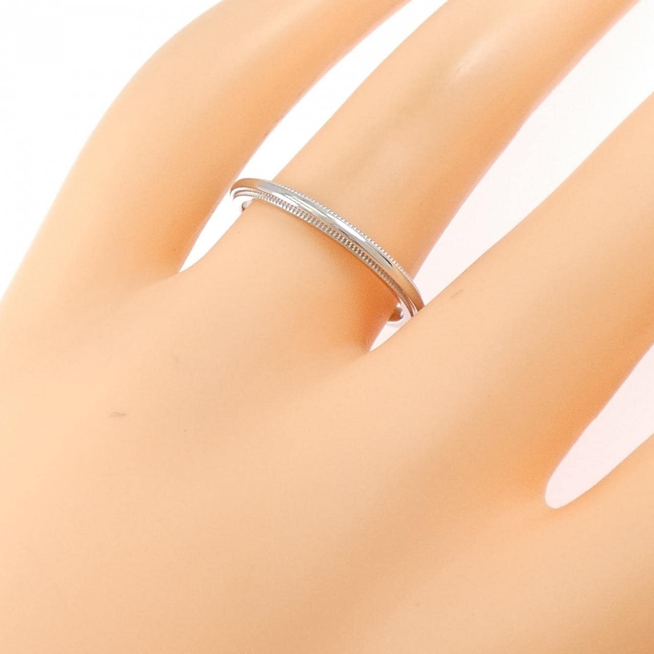 ティファニー ミルグレイン リング