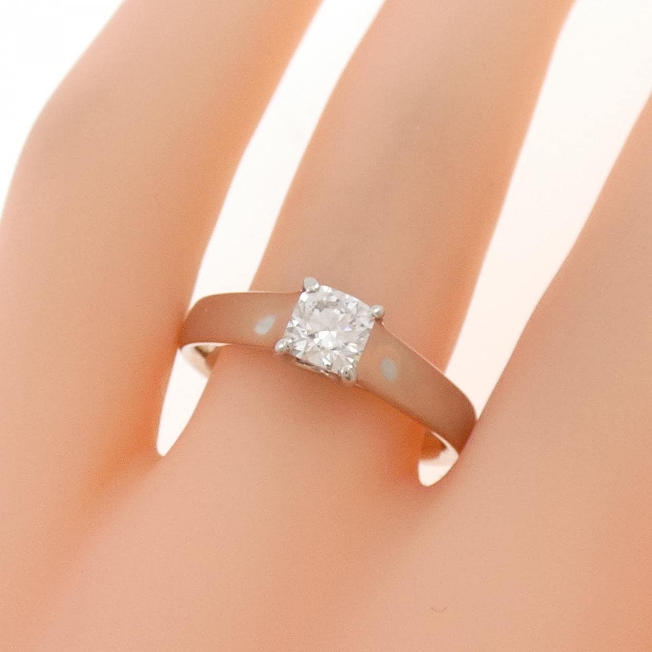 PT900 ダイヤモンド リング 0.516CT