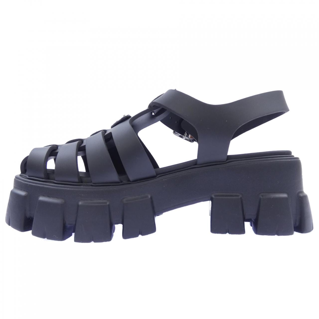 プラダ PRADA トライアングルロゴ モノリス 1X853M フォームラバー サンダル
