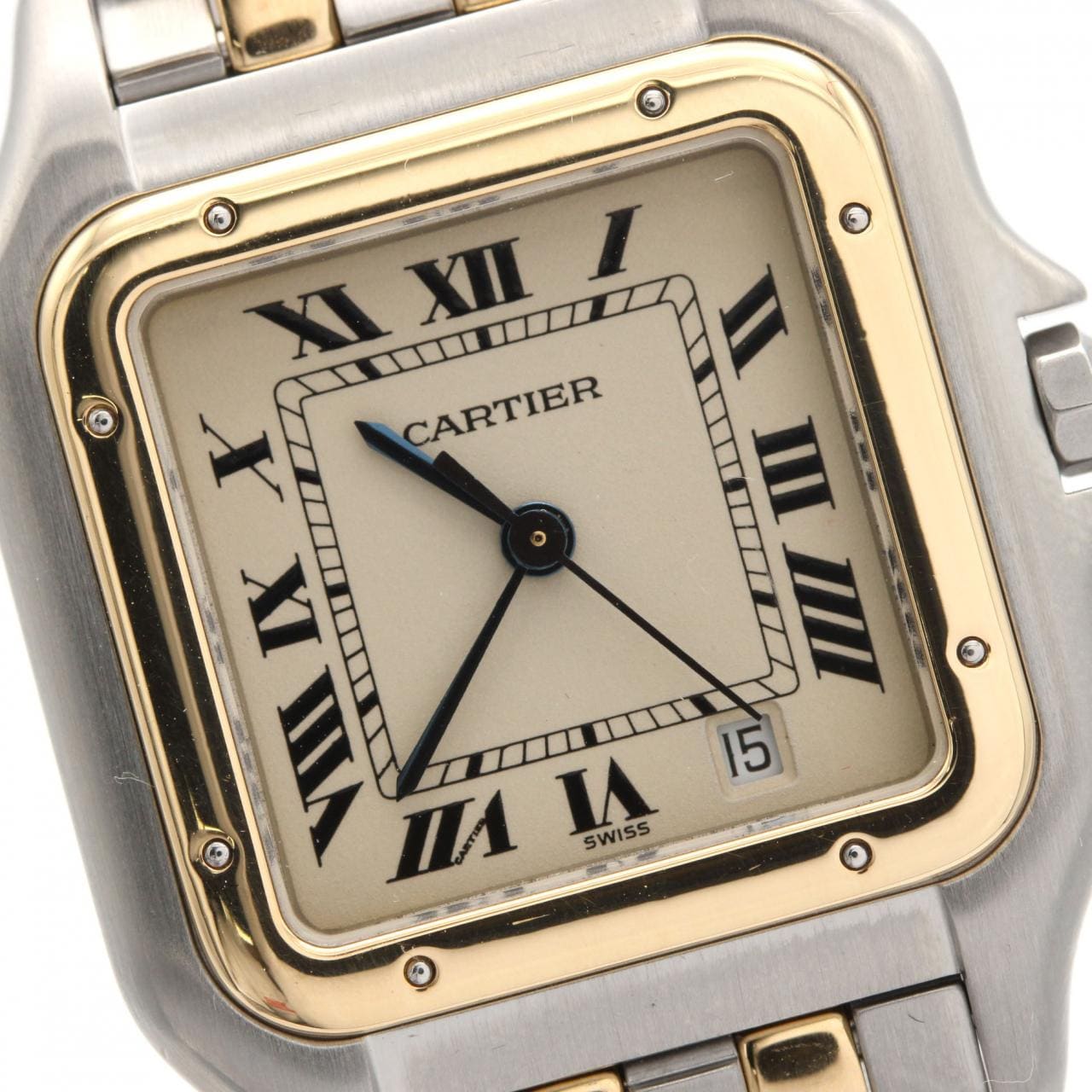 カルティエ パンテールMM 2ROW SSxYG クォーツ