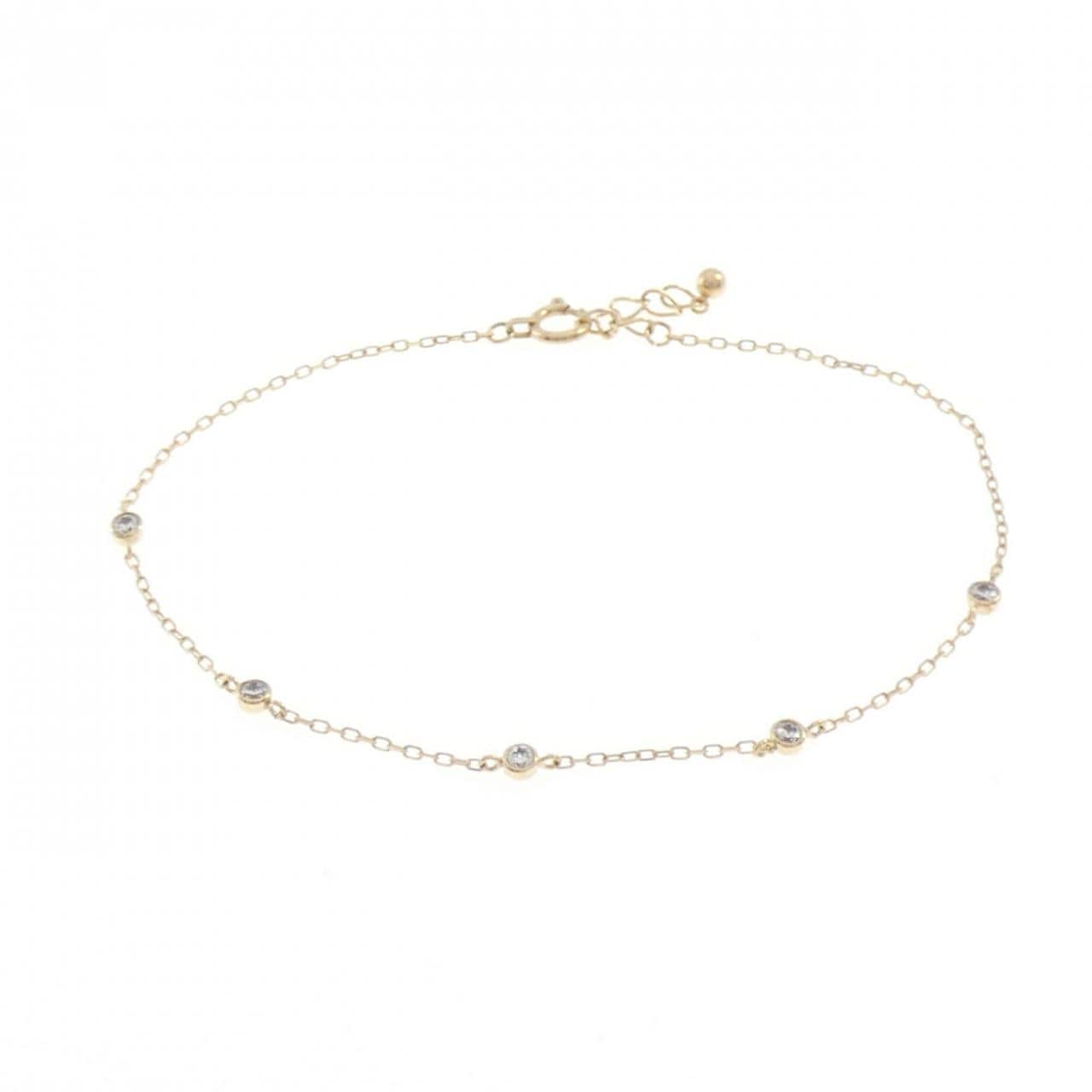 K10YG キュービック ブレスレット