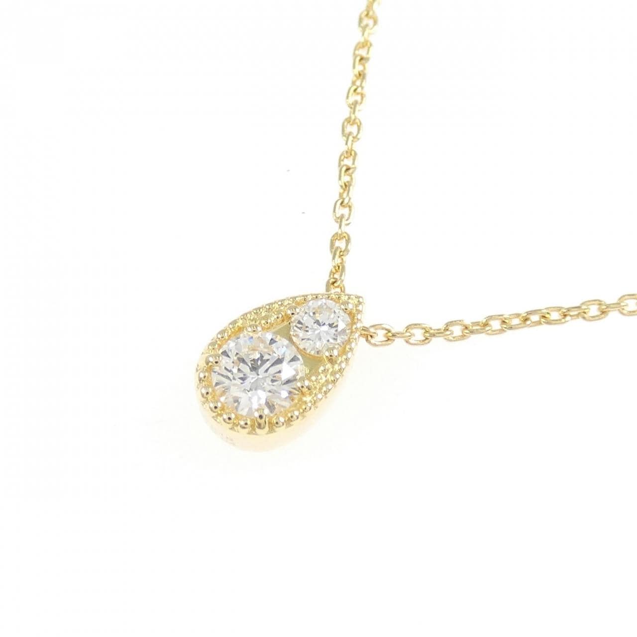 サ バース ヴィクトリアフォールズ ダイヤモンド ネックレス 0.18CT
