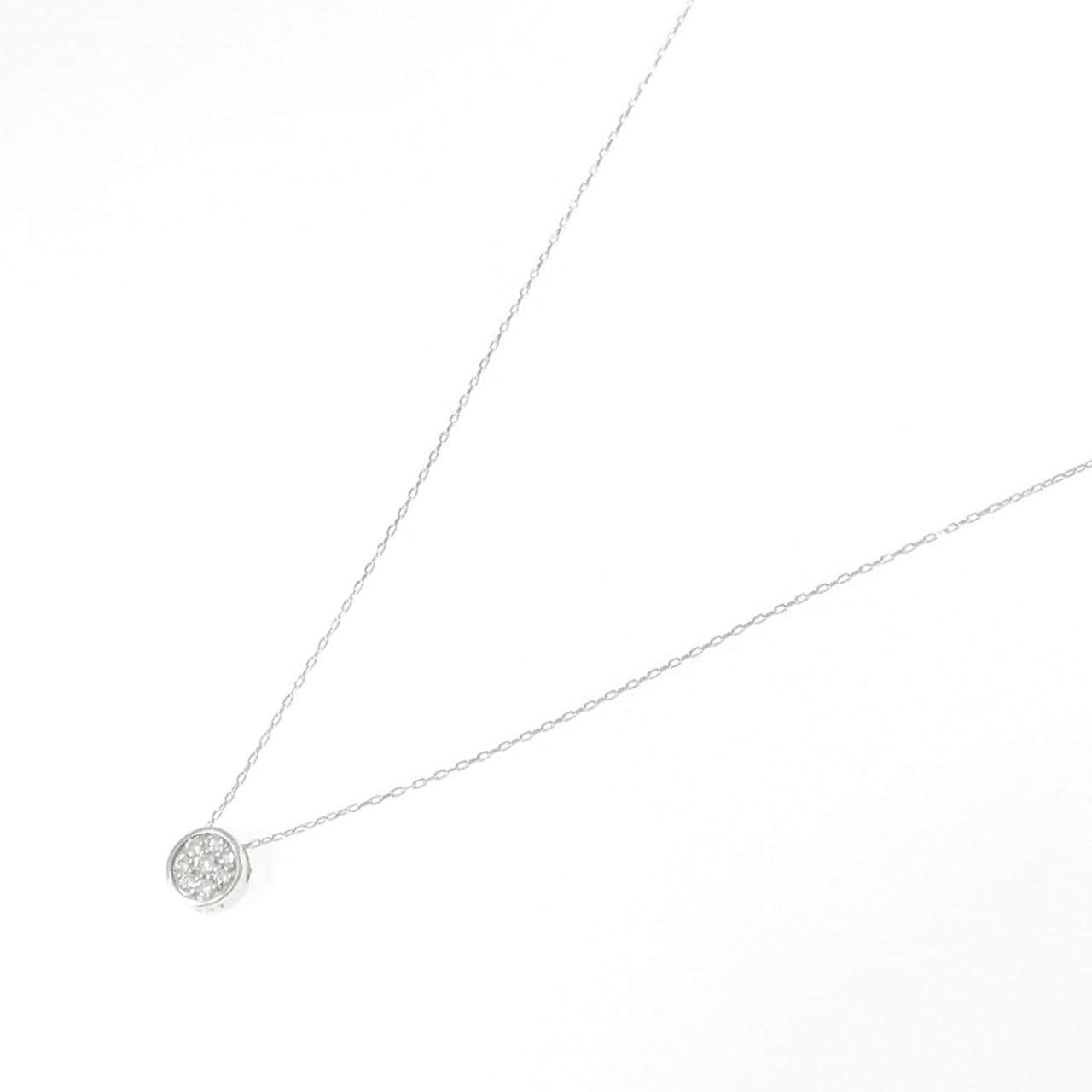 K10WG ダイヤモンド ネックレス 0.07CT