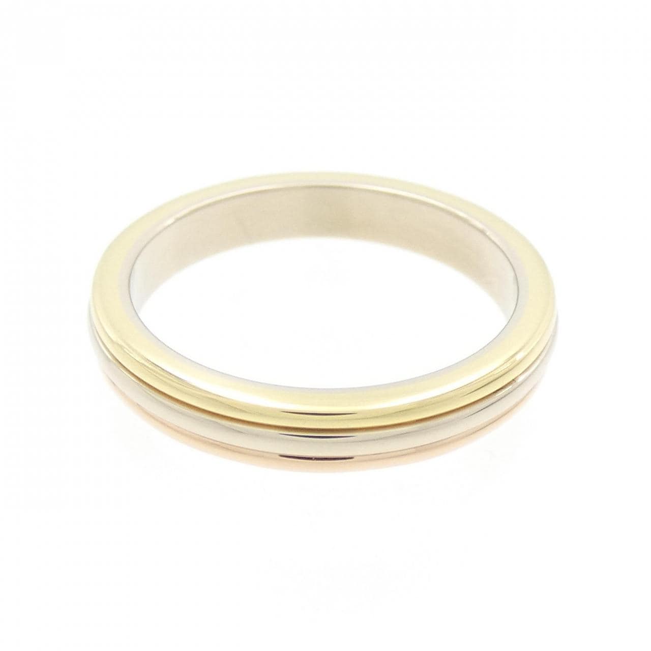 Cartier three gold wedding ring