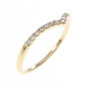 K18YG ダイヤモンド リング 0.10CT