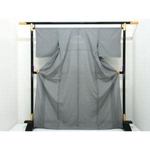 【未使用品】単衣　駒絽江戸小紋　行儀