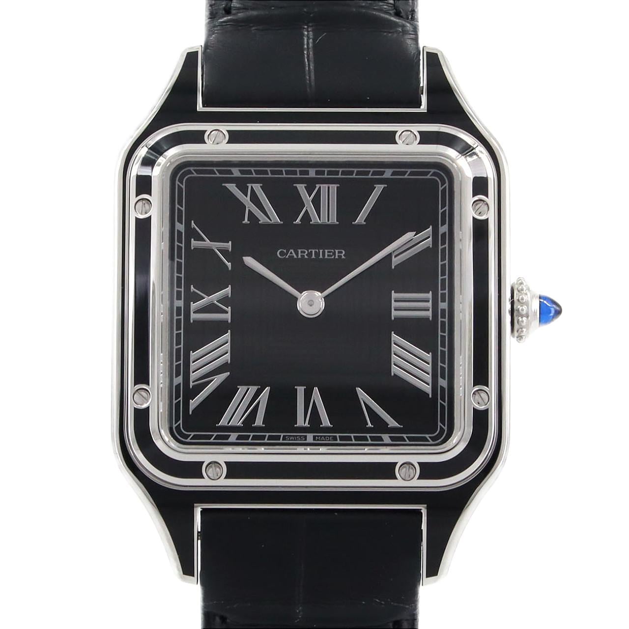 Cartier Santos Dumont LM WSSA0046 SS Manual Winding
