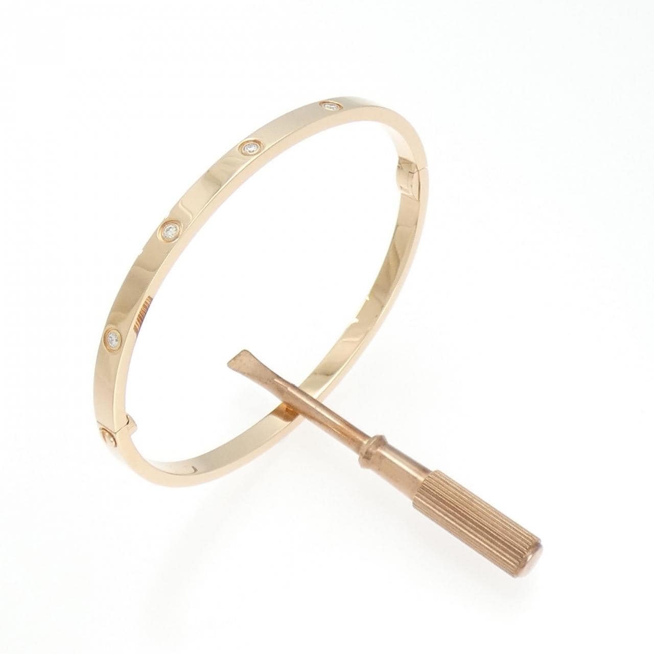 カルティエ ラブブレスレット スモール 10P