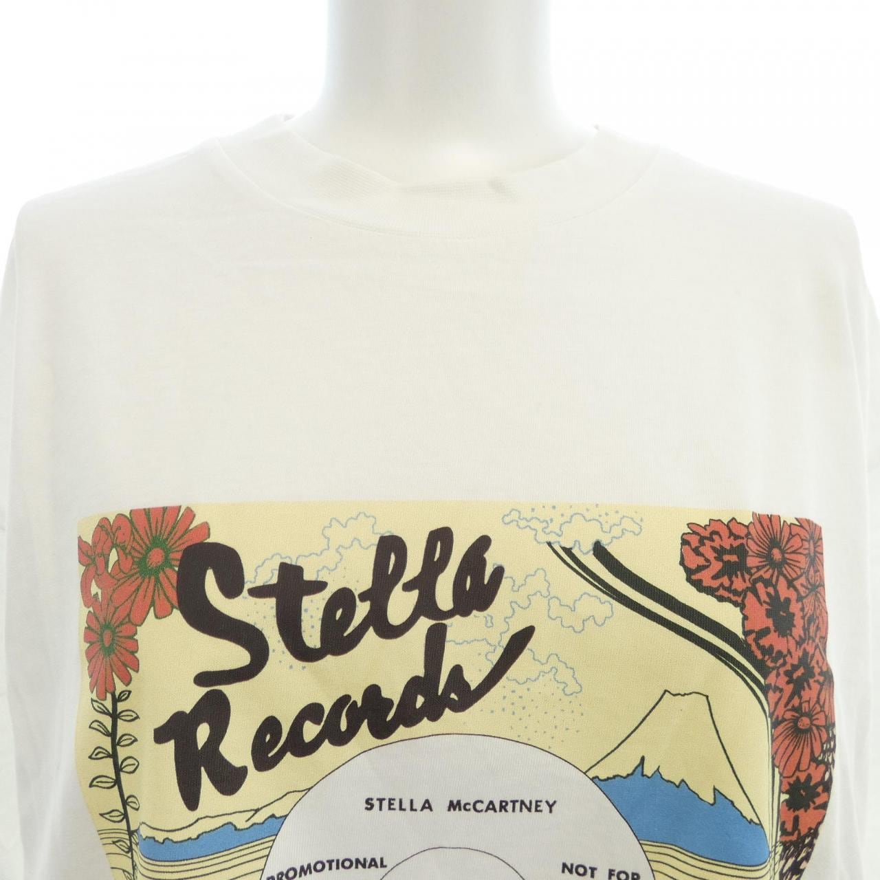 ステラマッカートニー STELLA MCCARTNEY レコードロンティ Tシャツ