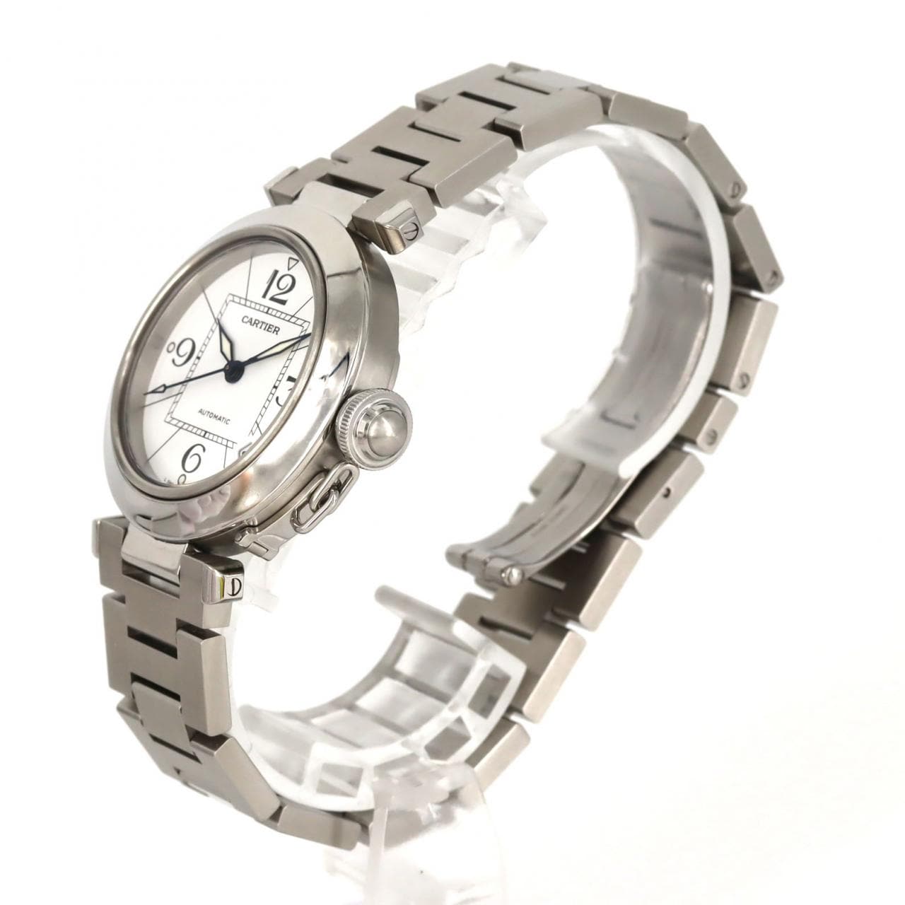 カルティエ パシャC W31074M7 SS 自動巻