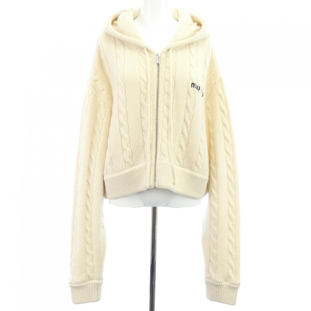 ミュウミュウ MIU MIU MMF525 1ZLF パーカー