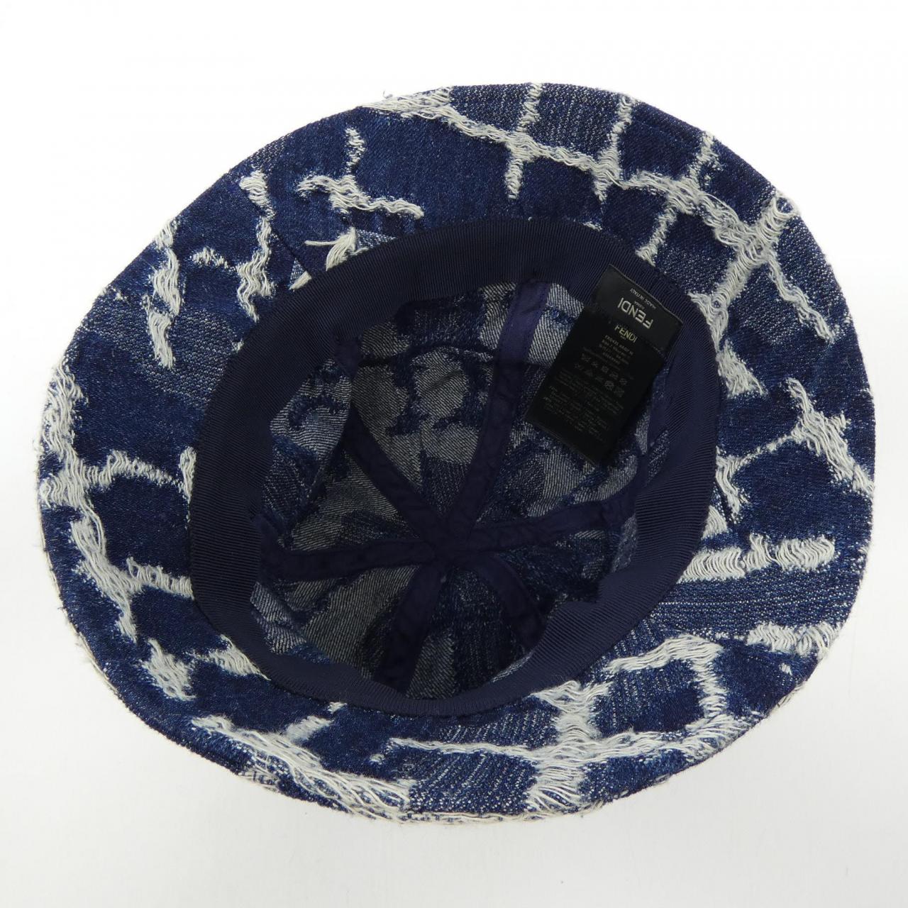 フェンディ FENDI FXQ431 ARGF M ハット