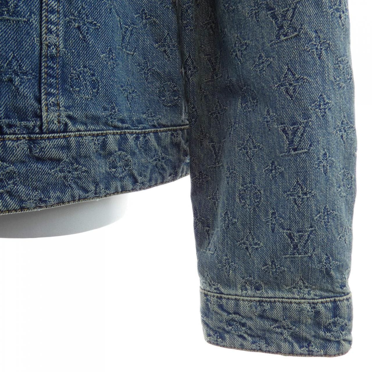 ルイヴィトン LOUIS VUITTON モノグラムジャカードデニムジャケット HRA79WUZD デニムジャケット