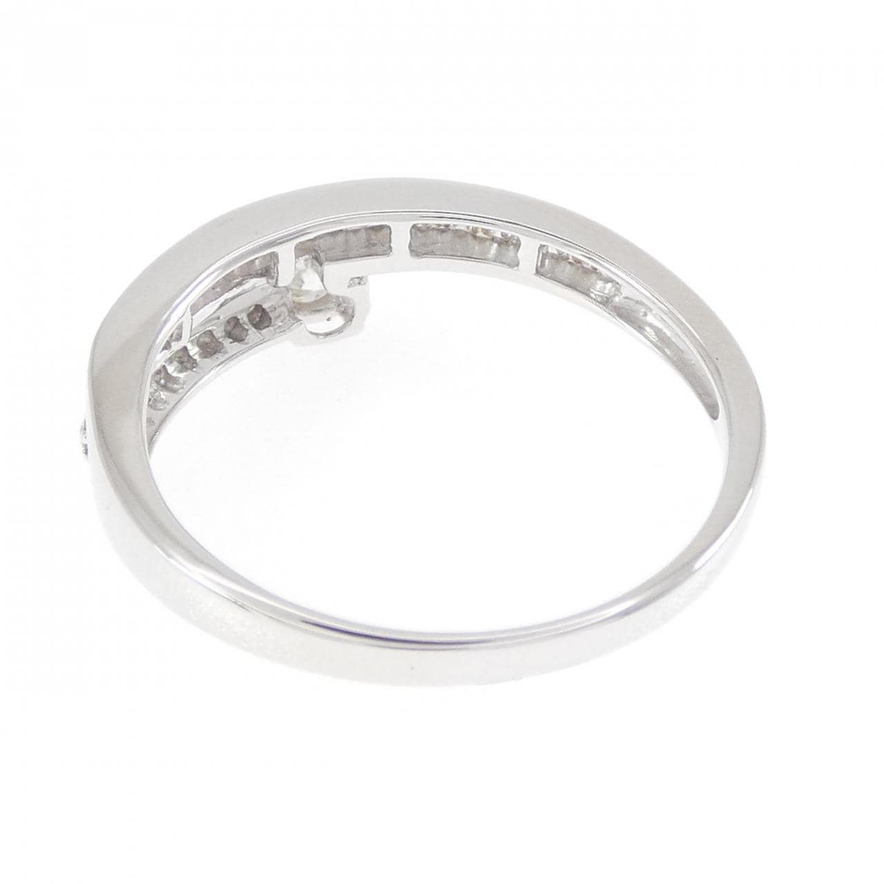 K18WG ダイヤモンド リング 0.16CT