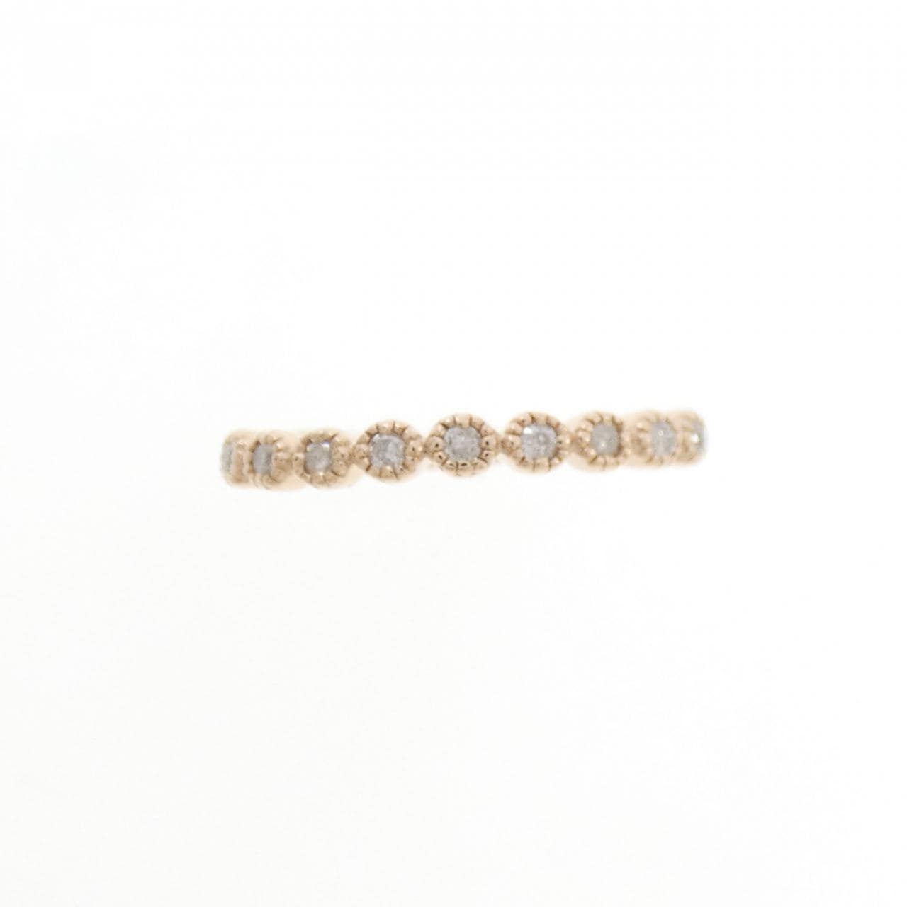 アガット ダイヤモンド ピンキーリング 0.07CT