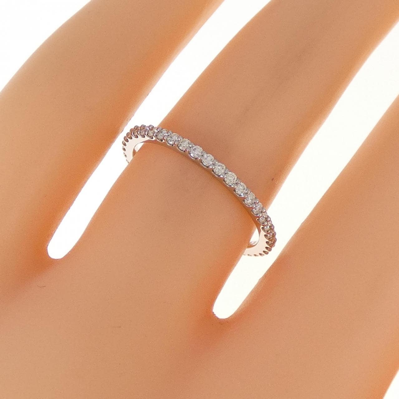 PT フルエタニティ ダイヤモンド リング 0.36CT