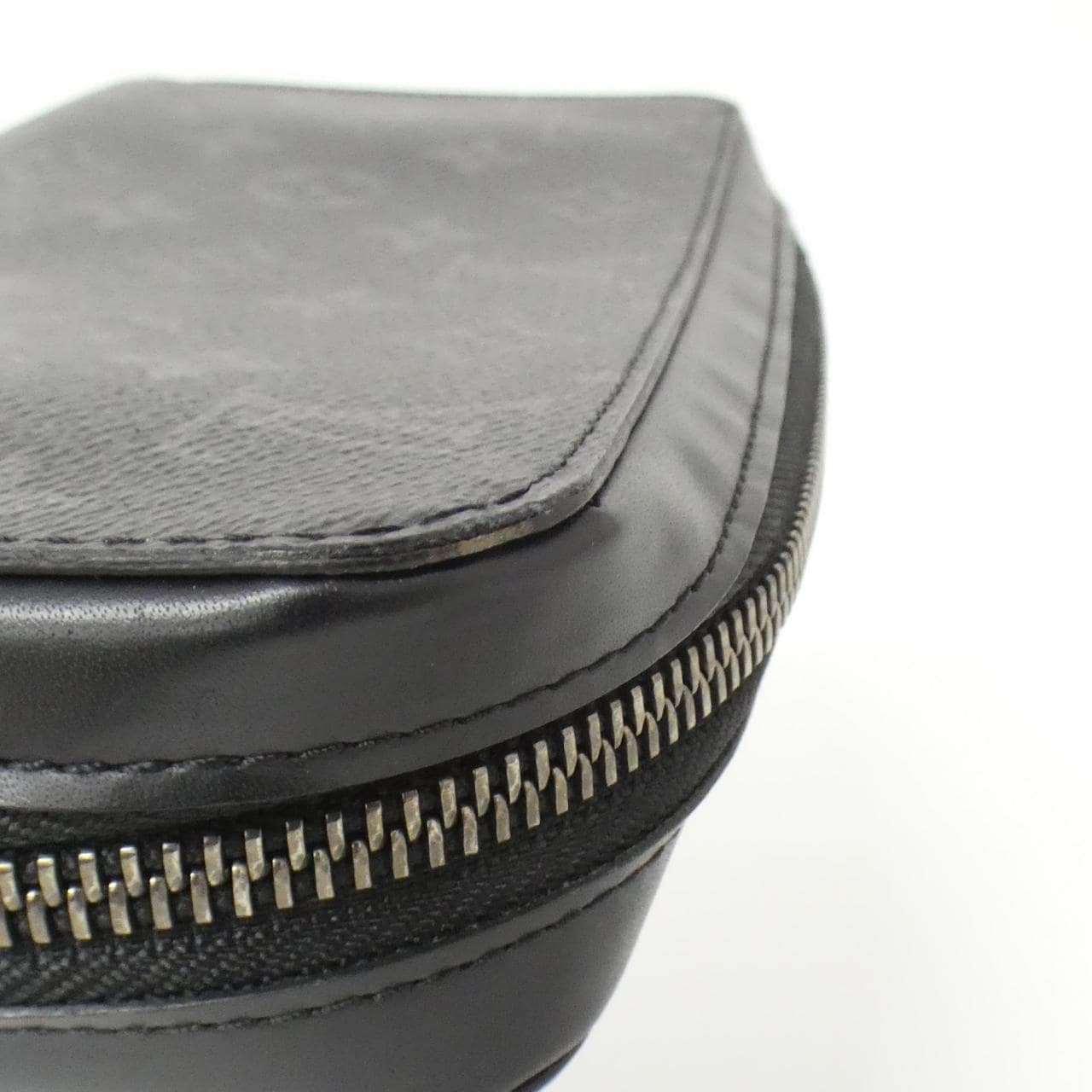 LOUIS VUITTON Monogram Eclipse拉链XL M61698 钱包
