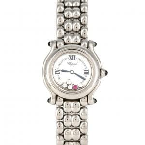 ショパール ハッピースポーツ ･5P&1R 8245/27/8250-23 SS クォーツ