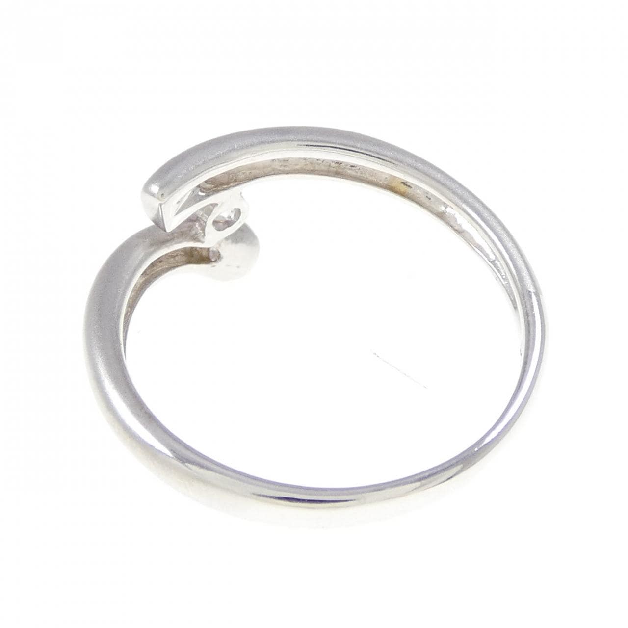 K18WG ピンクダイヤモンド リング 0.14CT