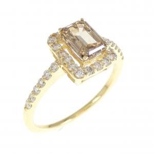 K18YG ダイヤモンド リング 1.002CT