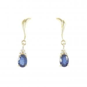 K18/18K サファイヤ ピアス