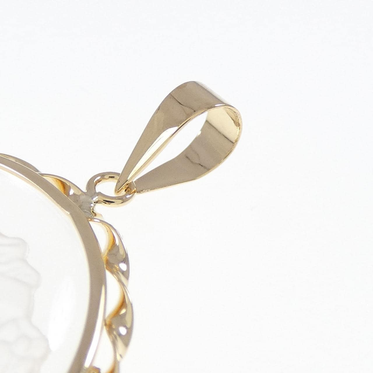 K18YG クオーツ ペンダント