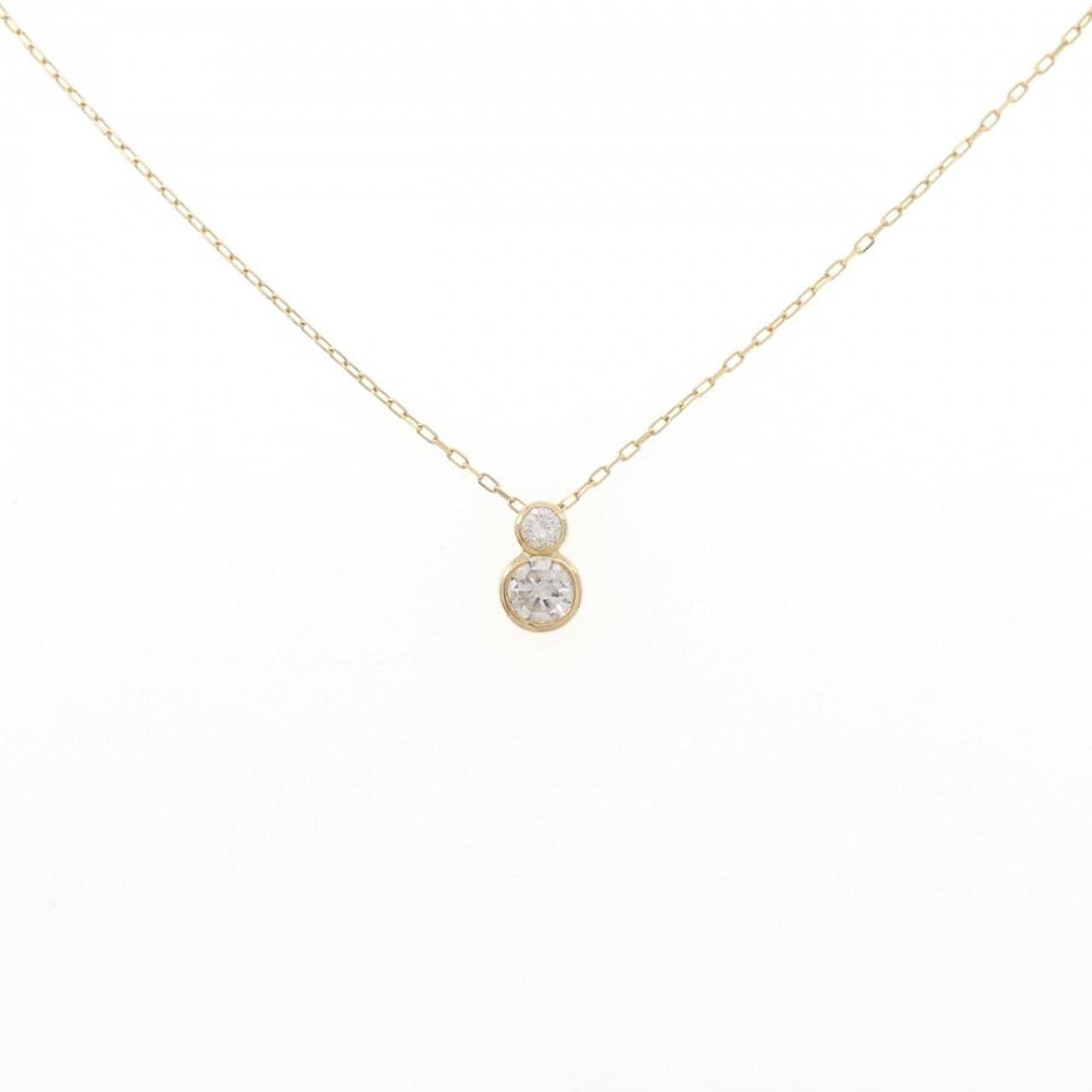 K18YG ダイヤモンド ネックレス 0.50CT